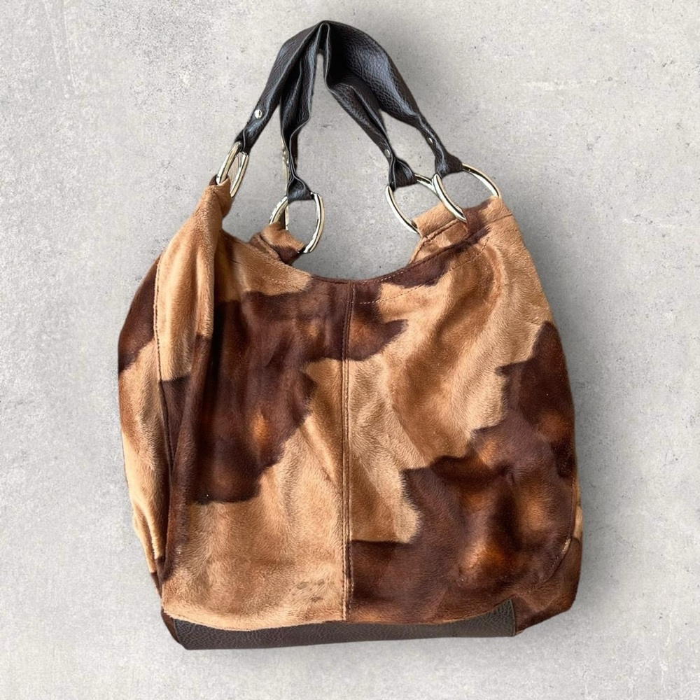 Y2K | Cow Print Bag